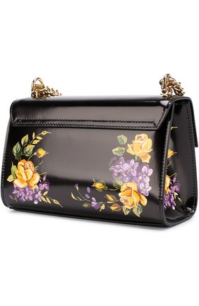 Сумка Lucia с росписью Dolce & Gabbana, фиолетового цвета, арт. 0116/BB6297/AI216 в ЦУМ | Фото №2 Сумка Lucia с росписью Dolce & Gabbana фиолетового цвета | Фото №2