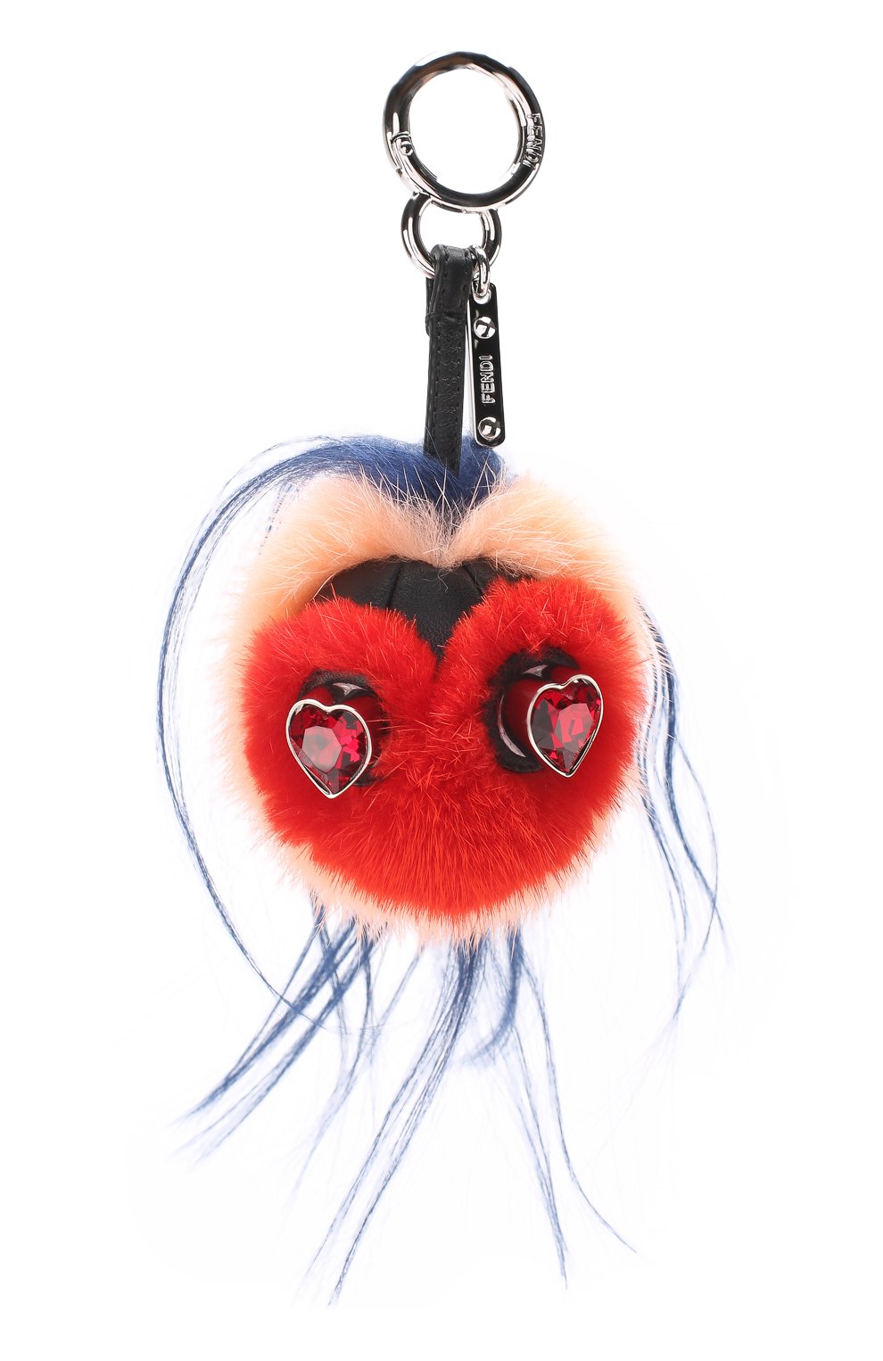 Брелок из меха Bag Bug Valentine's Day | Фото №1