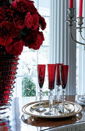 Мужского ваза eye BACCARAT красного цвета по цене 1280000 руб., арт. 2 809 402 | Фото 2 Мужского ваза eye BACCARAT красного цвета, арт. 2 809 402 | Фото 2