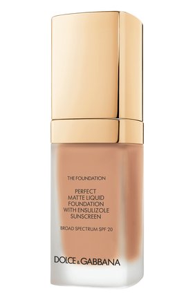 Матирующий тональный крем, оттенок 144 Bronze Dolce & Gabbana, арт. 737052637600 в ЦУМ | Фото №1 Матирующий тональный крем, оттенок 144 Bronze Dolce & Gabbana | Фото №1