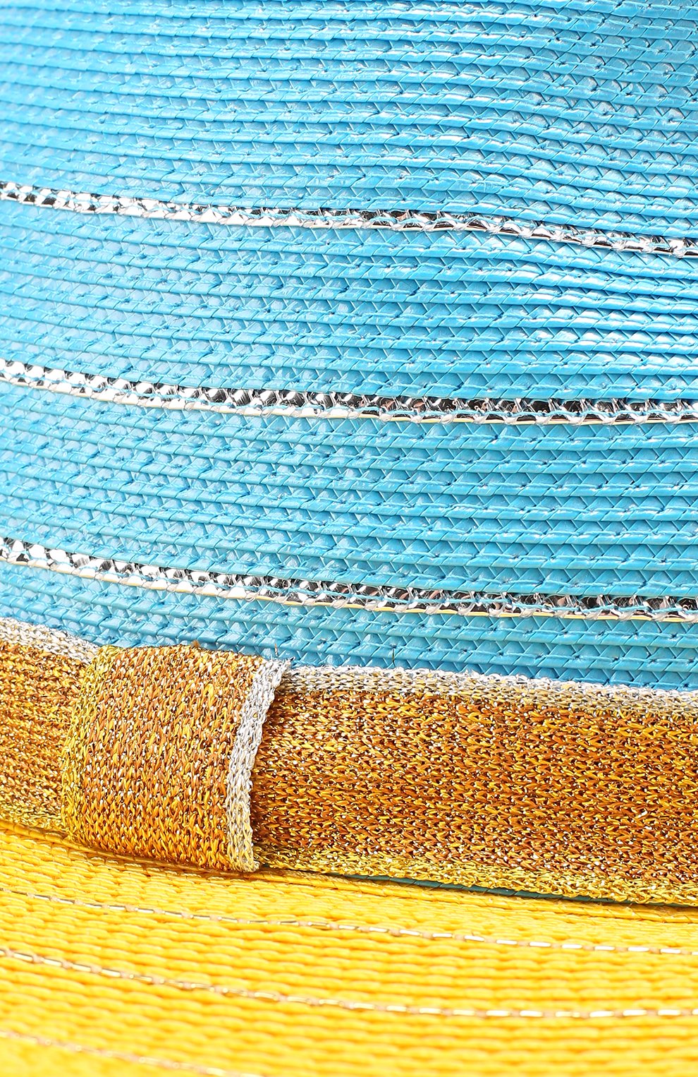 Пляжная шляпа Missoni, желтого цвета, арт. E17/MM/211901 в ЦУМ | Фото №3 Пляжная шляпа Missoni желтого цвета | Фото №3