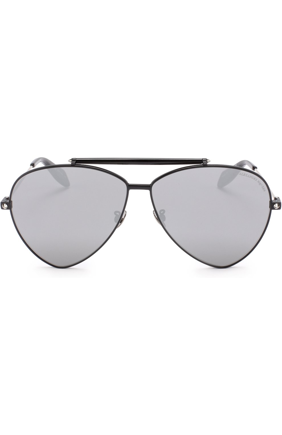 Женские солнцезащитные очки ALEXANDER MCQUEEN черного цвета по цене 23850 руб., арт. 0058 001 | Фото 2 Женские солнцезащитные очки ALEXANDER MCQUEEN черного цвета, арт. 0058 001 | Фото 2