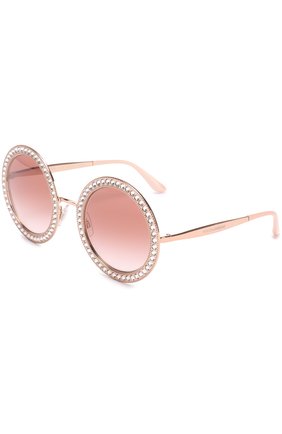 Женские светло-розовые солнцезащитные очки Dolce & Gabbana, арт. 2170B-129813 купить в ЦУМ | Фото №1 Солнцезащитные очки Dolce & Gabbana светло-розовые | Фото №1