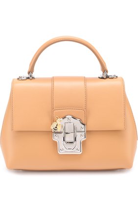 Женская сумка lucia small DOLCE & GABBANA бежевая цвета, арт. 0116/BB6312/AC954 купить в ЦУМ | Фото №1 Сумка Lucia small Dolce & Gabbana бежевая цвета | Фото №1