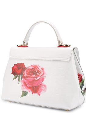 Женская сумка lucia medium с принтом DOLCE & GABBANA белая цвета, арт. 0116/BB6322/AI224 купить в ЦУМ | Фото №2 Сумка Lucia medium с принтом Dolce & Gabbana белая цвета | Фото №2
