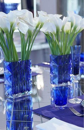 Мужского ваза louxor BACCARAT синего цвета по цене 110000 руб., арт. 2 811 094 | Фото 2 Мужского ваза louxor BACCARAT синего цвета, арт. 2 811 094 | Фото 2