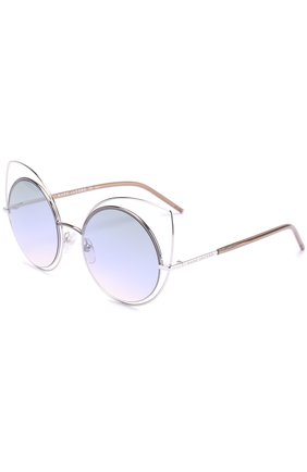 Женские солнцезащитные очки MARC JACOBS (THE) серебряного цвета, арт. MARC 10 TYY | Фото 1 (Тип очков: С/з)