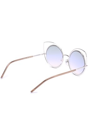 Женские солнцезащитные очки MARC JACOBS (THE) серебряного цвета, арт. MARC 10 TYY | Фото 3 (Тип очков: С/з)