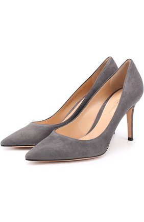 Замшевые туфли Gianvito 85 | Фото №1 Замшевые туфли Gianvito 85 | Фото №1