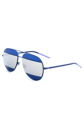 Женские солнцезащитные очки DIOR синего цвета по цене 34450 руб., арт. DI0RSPLIT1 QA0 | Фото 1 Женские солнцезащитные очки DIOR синего цвета, арт. DI0RSPLIT1 QA0 | Фото 1