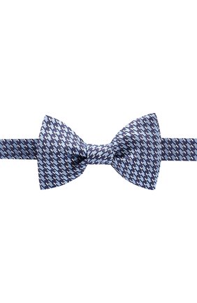 Мужской шелковый галстук-бабочка LANVIN синего цвета, арт. 2428/B0W TIE | Фото 1 (Материал: Текстиль, Шелк; Статус проверки: Проверено, Проверена категория)