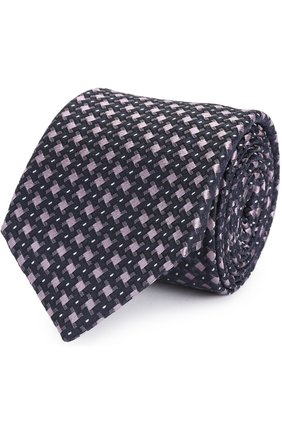 Мужской шелковый галстук с узором ERMENEGILDO ZEGNA сиреневого цвета по цене 23650 руб., арт. Z9F011PC | Фото 1 Мужской шелковый галстук с узором ERMENEGILDO ZEGNA сиреневого цвета, арт. Z9F011PC | Фото 1 (Материал: Шелк, Текстиль; Статус проверки: Проверено; Принт: С принтом)