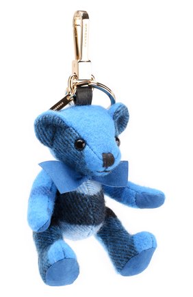 Брелок Thomas Bear из кашемира в клетку | Фото №1 Брелок Thomas Bear из кашемира в клетку | Фото №1