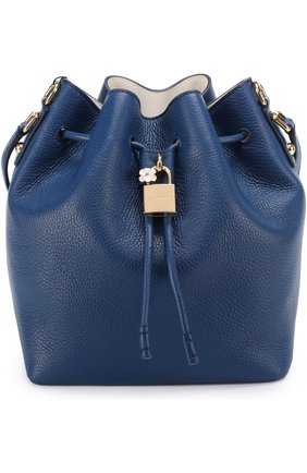 Женская сумка dolce secchiello DOLCE & GABBANA синяя цвета, арт. 0116/BB6140/AB177 купить в ЦУМ | Фото №1 Сумка Dolce Secchiello Dolce & Gabbana синяя цвета | Фото №1