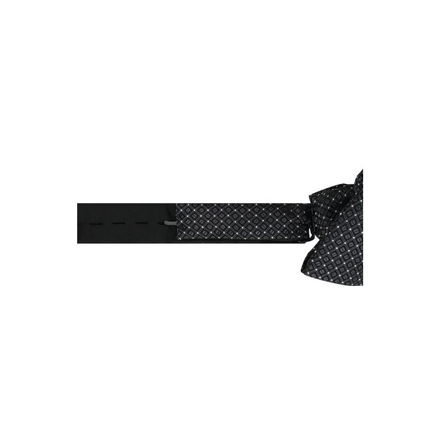 фото Шелковый галстук-бабочка с узором lanvin