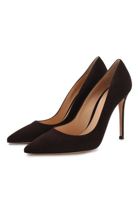 Замшевые туфли Gianvito 105 | Фото №1 Замшевые туфли Gianvito 105 | Фото №1