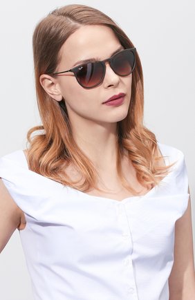 Женские солнцезащитные очки RAY-BAN коричневого цвета по цене 10900 руб., арт. 4171-865/13 | Фото 2 Женские солнцезащитные очки RAY-BAN коричневого цвета, арт. 4171-865/13 | Фото 2