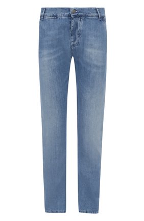 Мужские синие джинсы прямого кроя с потертостями 2 Men Jeans, арт. CHIN0/NA0M7 купить в ЦУМ | Фото №1 Джинсы прямого кроя с потертостями 2 Men Jeans синие | Фото №1