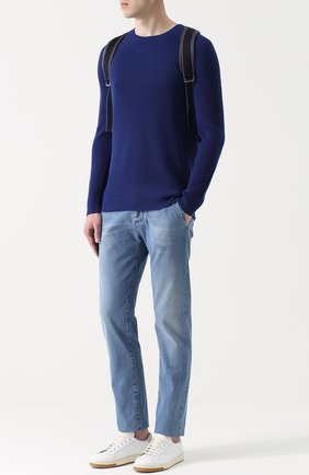 Мужские синие джинсы прямого кроя с потертостями 2 Men Jeans, арт. CHIN0/NA0M7 купить в ЦУМ | Фото №1 Джинсы прямого кроя с потертостями 2 Men Jeans синие | Фото №1