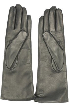 Женские темно-серые кожаные перчатки Sermoneta Gloves, арт. SG15/304 4BT купить в ЦУМ | Фото №1 Кожаные перчатки Sermoneta Gloves темно-серые | Фото №1
