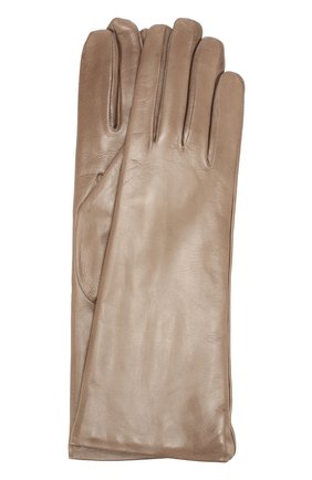 Женские бежевые кожаные перчатки Sermoneta Gloves, арт. SG15/304 4BT купить в ЦУМ | Фото №1 Кожаные перчатки Sermoneta Gloves бежевые | Фото №1
