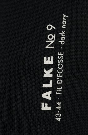 Мужские хлопковые носки FALKE темно-синего цвета по цене 2925 руб., арт. 14651 | Фото 2 Мужские хлопковые носки FALKE темно-синего цвета, арт. 14651 | Фото 2
