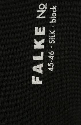 Мужские шелковые носки FALKE черного цвета по цене 4635 руб., арт. 14661 | Фото 2 Мужские шелковые носки FALKE черного цвета, арт. 14661 | Фото 2