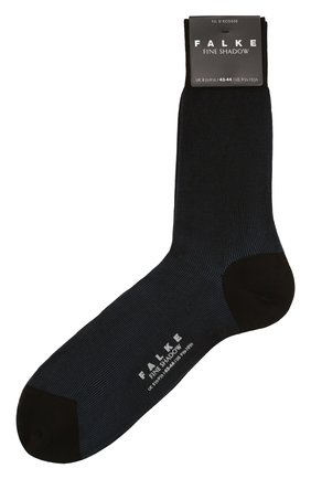 Мужские хлопковые носки fine shadow FALKE коричневого цвета, арт. 13141 | Фото 1 (Материал внешний: Хлопок; Кросс-КТ: бельё; Статус проверки: Проверена категория)