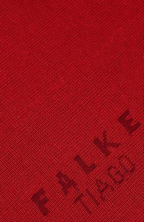 Мужские хлопковые носки tiago FALKE красного цвета, арт. 14662 | Фото 2 (Материал внешний: Хлопок; Кросс-КТ: бельё; Статус проверки: Проверена категория)
