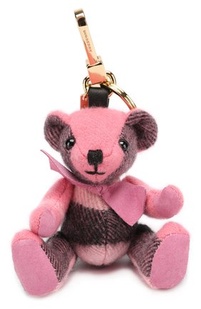 Брелок Thomas Bear из кашемира в клетку | Фото №1 Брелок Thomas Bear из кашемира в клетку | Фото №1
