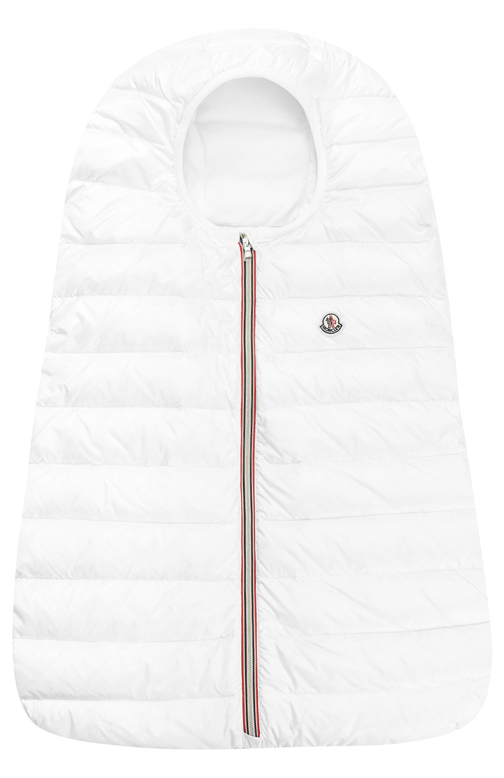 Детский пуховый конверт MONCLER ENFANT белого цвета, арт. C1-951-00833-05-53048 | Фото 1