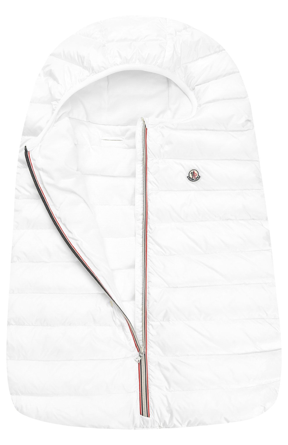 Детский пуховый конверт MONCLER ENFANT белого цвета по цене 21150 руб., арт. C1-951-00833-05-53048 | Фото 2 Детский пуховый конверт MONCLER ENFANT белого цвета, арт. C1-951-00833-05-53048 | Фото 2