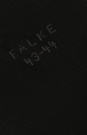 Мужские хлопковые подследники FALKE черного цвета, арт. 14624 | Фото 2 (Материал внешний: Хлопок; Кросс-КТ: бельё; Статус проверки: Проверена категория)