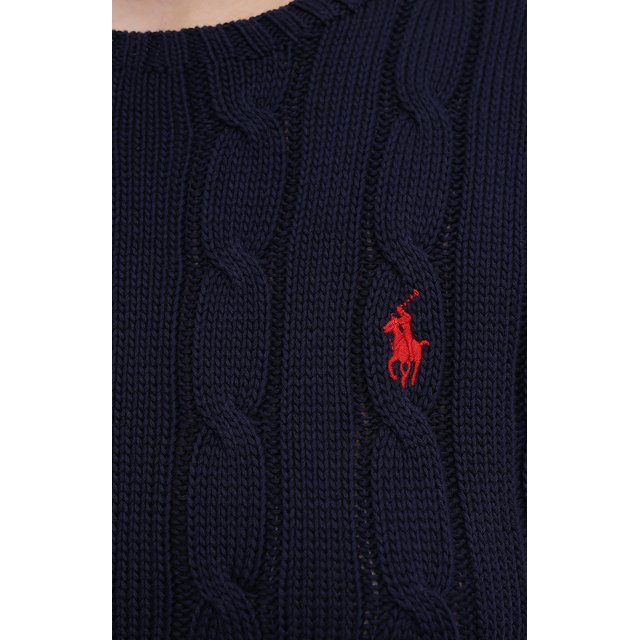 фото Хлопковый пуловер polo ralph lauren