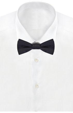 Шелковый галстук-бабочка Dolce & Gabbana, темно-синего цвета, арт. 0135/GR064E/G0U46 в ЦУМ | Фото №2 Шелковый галстук-бабочка Dolce & Gabbana темно-синего цвета | Фото №2