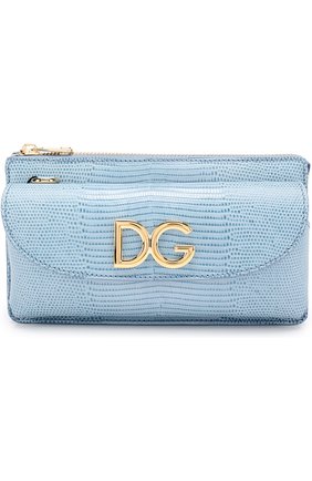 Сумка DG Millennials Dolce & Gabbana, голубого цвета, арт. 0116/BB6372/A1095 в ЦУМ | Фото №1 Сумка DG Millennials Dolce & Gabbana голубого цвета | Фото №1