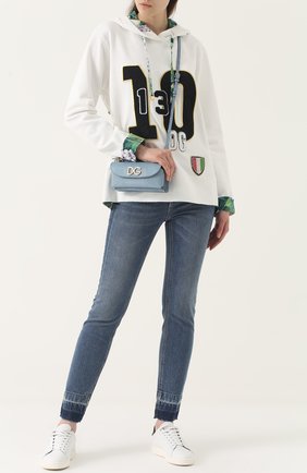 Сумка DG Millennials Dolce & Gabbana, голубого цвета, арт. 0116/BB6372/A1095 в ЦУМ | Фото №2 Сумка DG Millennials Dolce & Gabbana голубого цвета | Фото №2