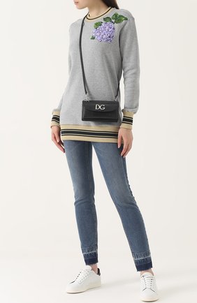 Сумка DG Millennials Dolce & Gabbana, черного цвета, арт. 0116/BB6372/A1095 в ЦУМ | Фото №2 Сумка DG Millennials Dolce & Gabbana черного цвета | Фото №2