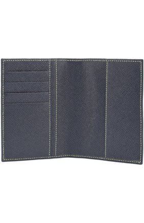 Кожаная обложка для паспорта Dolce & Gabbana, темно-синего цвета, арт. 0115/BP2215/AI359 в ЦУМ | Фото №3 Кожаная обложка для паспорта Dolce & Gabbana темно-синего цвета | Фото №3