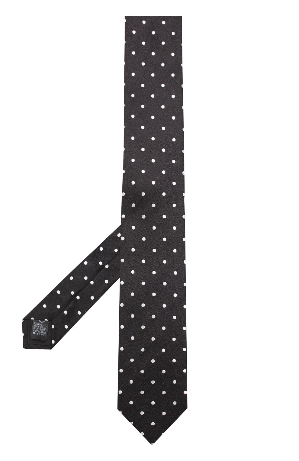 Шелковый галстук Dolce & Gabbana, черного цвета, арт. 0135/GT149E/G0JBQ в ЦУМ | Фото №2 Шелковый галстук Dolce & Gabbana черного цвета | Фото №2
