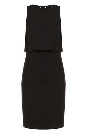 Женское черное приталенное платье-миди с кейпом Rag&Bone, арт. W274304NA купить в ЦУМ | Фото №1 Приталенное платье-миди с кейпом Rag&Bone черное | Фото №1