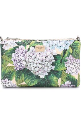 Сумка с принтом на цепочке Dolce & Gabbana, зеленого цвета, арт. 0116/BI0933/AM062 в ЦУМ | Фото №1 Сумка с принтом на цепочке Dolce & Gabbana зеленого цвета | Фото №1
