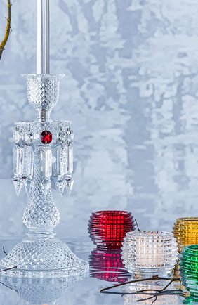 Мужского набор из 2-х подсвечников eye BACCARAT красного цвета по цене 44500 руб., арт. 2 810 639 | Фото 2 Мужского набор из 2-х подсвечников eye BACCARAT красного цвета, арт. 2 810 639 | Фото 2