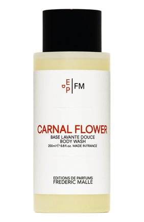 Гель для душа carnal flower (200ml) FREDERIC MALLE бесцветного цвета, арт. 3700135008120 | Фото 1 (Статус проверки: Проверена категория)