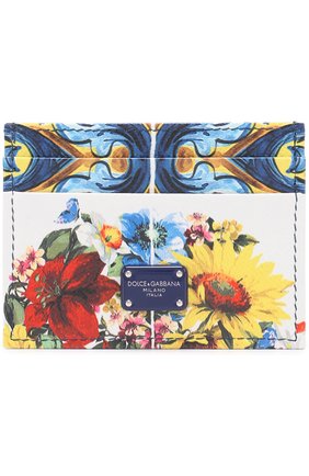 Футляр для кредитных карт с принтом Dolce & Gabbana, разноцветного цвета, арт. 0116/BI0330/AI420 в ЦУМ | Фото №1 Футляр для кредитных карт с принтом Dolce & Gabbana разноцветного цвета | Фото №1