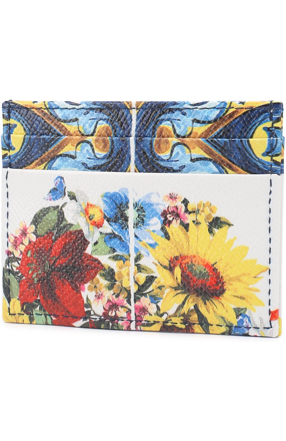 Футляр для кредитных карт с принтом Dolce & Gabbana, разноцветного цвета, арт. 0116/BI0330/AI420 в ЦУМ | Фото №2 Футляр для кредитных карт с принтом Dolce & Gabbana разноцветного цвета | Фото №2