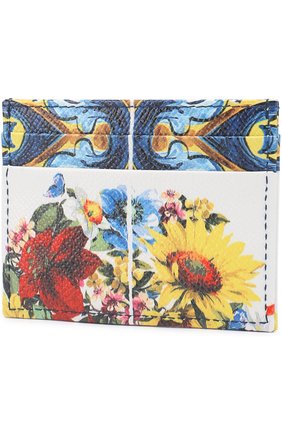 Футляр для кредитных карт с принтом Dolce & Gabbana, разноцветного цвета, арт. 0116/BI0330/AI420 в ЦУМ | Фото №2 Футляр для кредитных карт с принтом Dolce & Gabbana разноцветного цвета | Фото №2