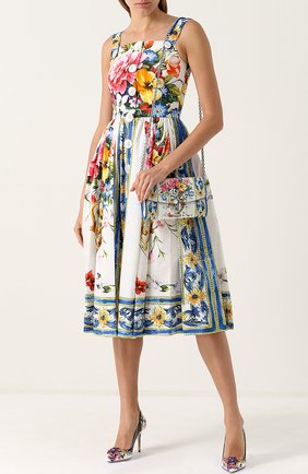 Сумка Dolce Pochette с принтом Dolce & Gabbana, разноцветного цвета, арт. 0116/BB6231/AI420 в ЦУМ | Фото №2 Сумка Dolce Pochette с принтом Dolce & Gabbana разноцветного цвета | Фото №2
