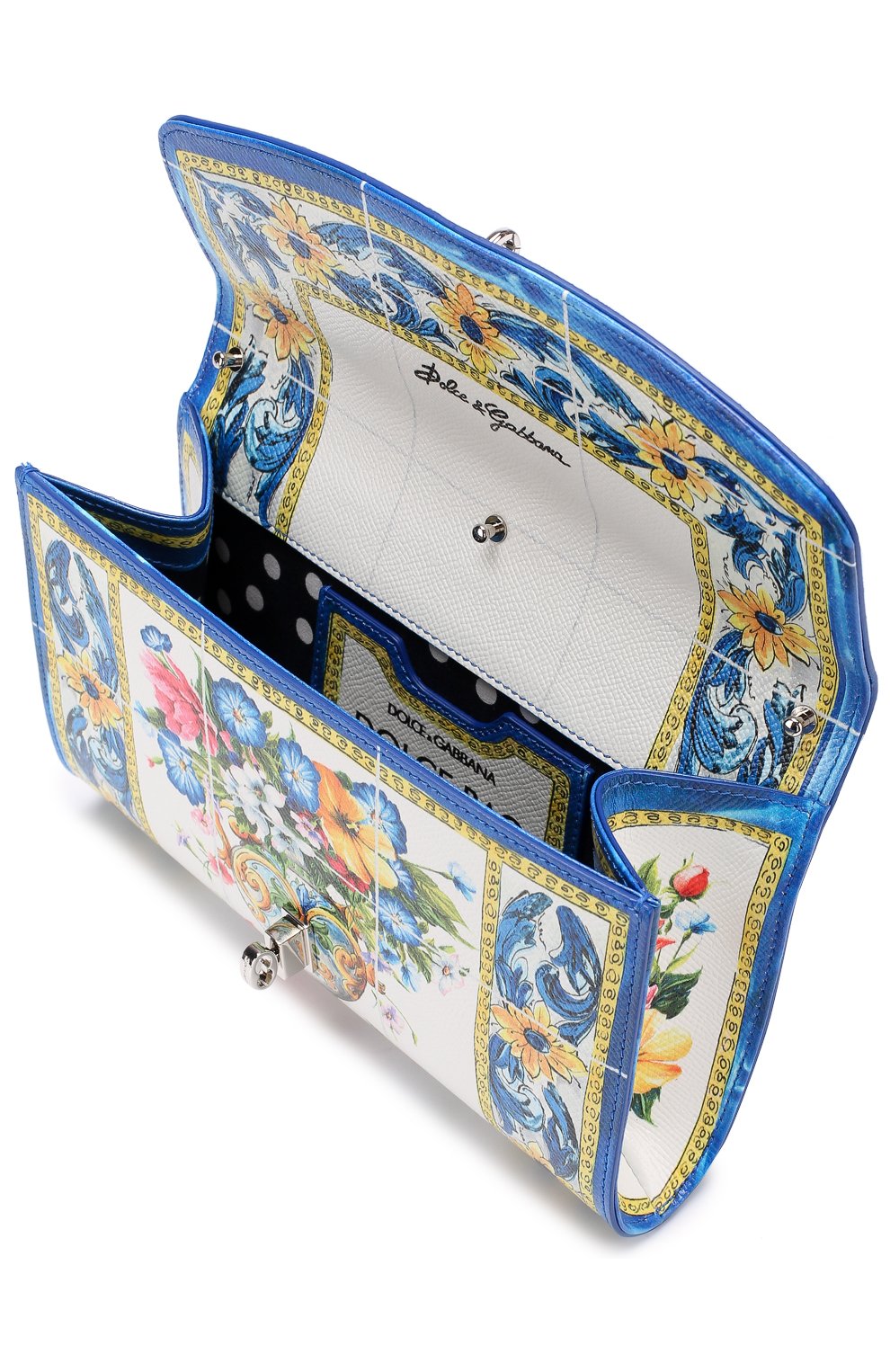 Сумка Dolce Pochette с принтом Dolce & Gabbana, разноцветного цвета, арт. 0116/BB6231/AI420 в ЦУМ | Фото №4 Сумка Dolce Pochette с принтом Dolce & Gabbana разноцветного цвета | Фото №4