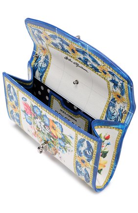 Сумка Dolce Pochette с принтом Dolce & Gabbana, разноцветного цвета, арт. 0116/BB6231/AI420 в ЦУМ | Фото №4 Сумка Dolce Pochette с принтом Dolce & Gabbana разноцветного цвета | Фото №4